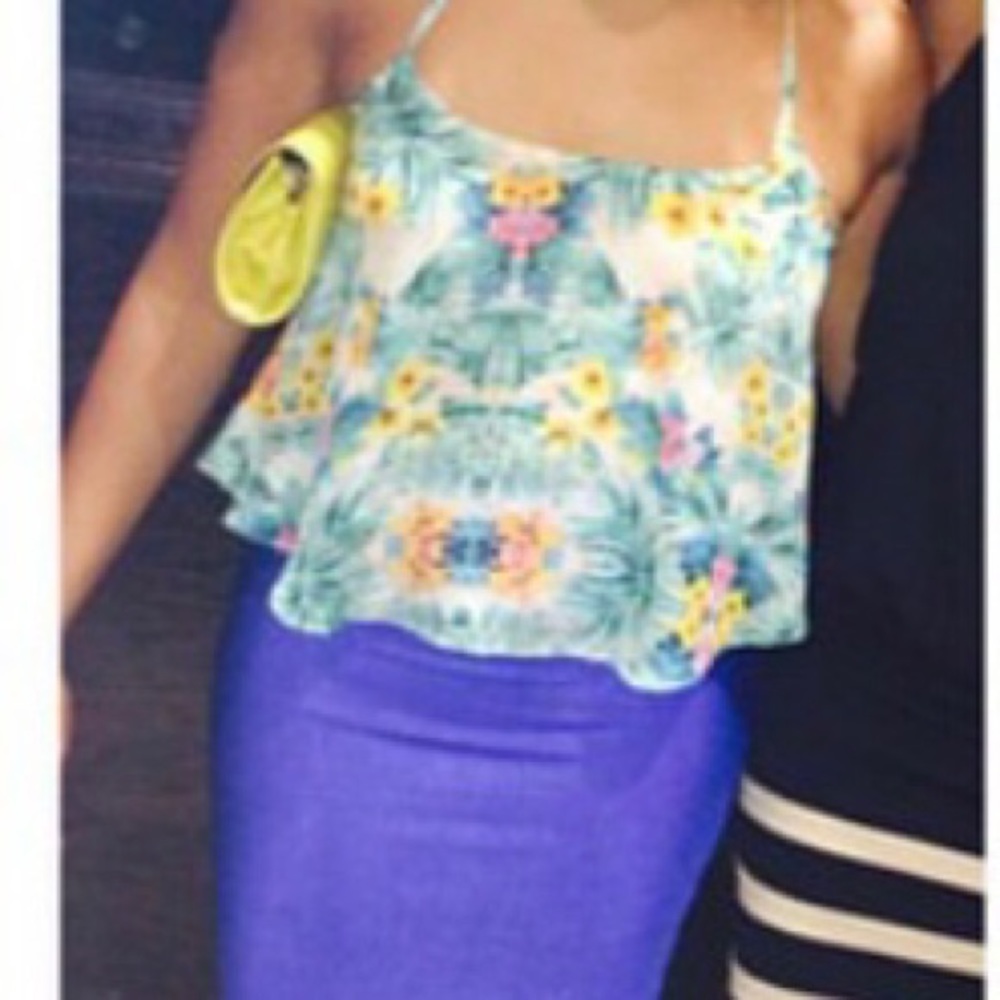 Strappy Sheer Party/Vacation Shirt